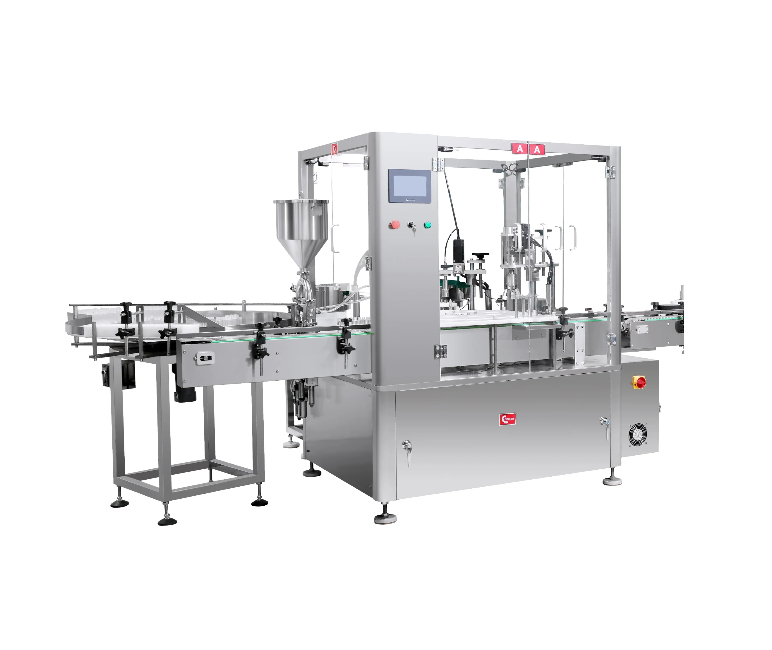 
eye bottle filling and capping machine 