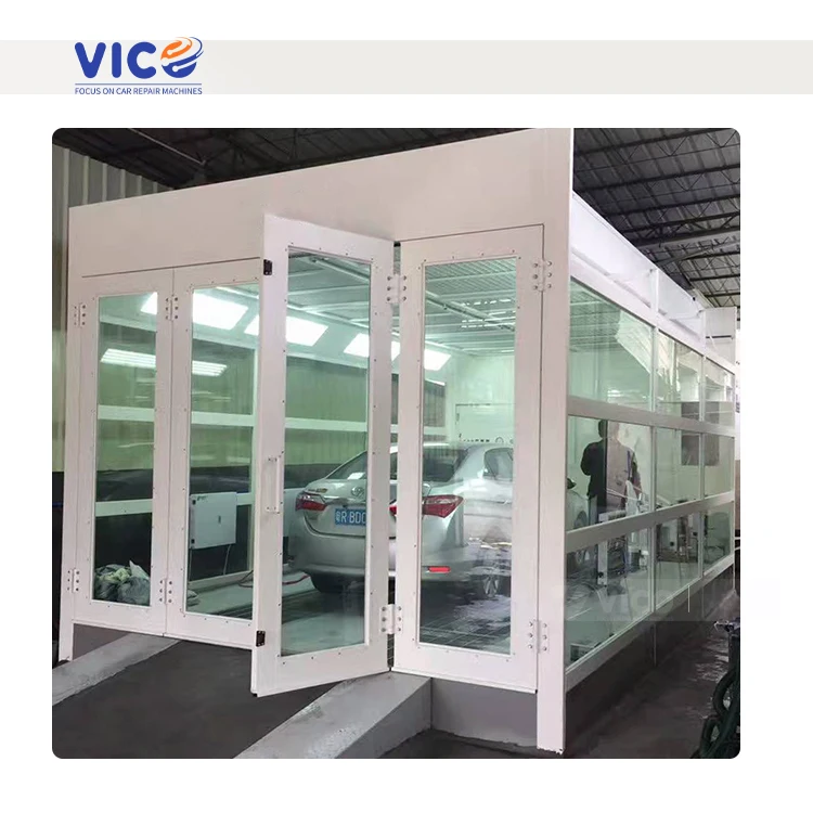 Yantai Vico VPB-SD88 auto spray booth car painting booth waterborne car spray booth spraybooth vehicle baking oven