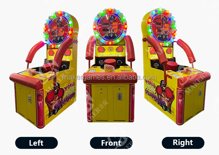 Coin Operated Arcade Electronic Juego De Boxeo Maquina De Boxeo Boxing Machine Ticket Redemption Game Machine