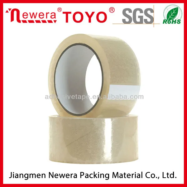 clear  hot sales high quality ISO adhesive tape for sealing free shipping