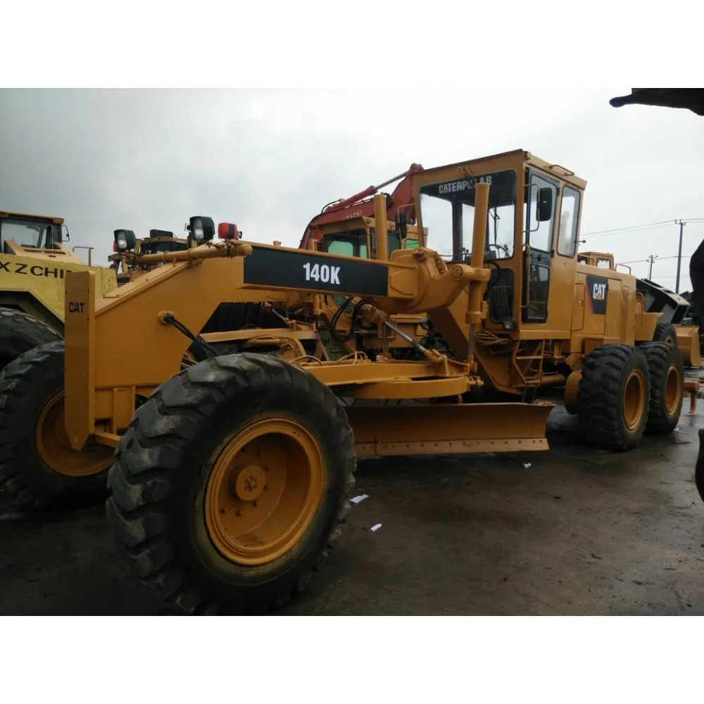 Quality Japan Road Machinery Used 140K Motor Grader 90%New SEM