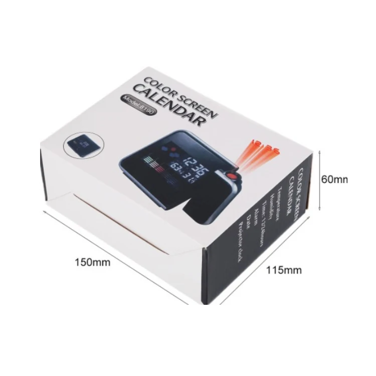Wholesale Digital Weather Lcd Snooze Station Display Projector Alarm Clock