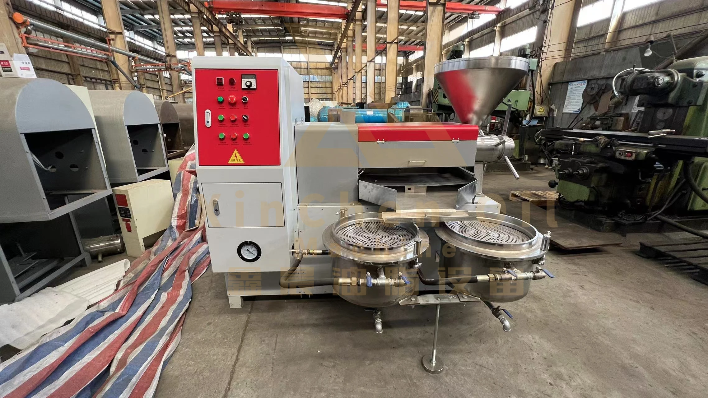 Durable Automatic Oil Press Equipment Rapeseed Combined Peanut Oil Screw Press Machine