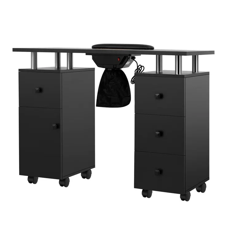 Cheap modern Manicure Table Nail Desk for Technician Nail salon furniture beauty manicure tables nail salon desk