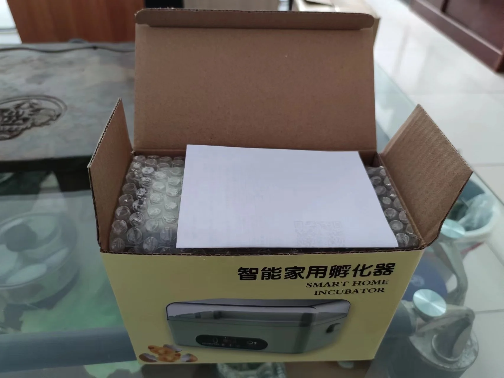 Smart home incubator 6 eggs Automatic Incubator Machine Good Price Chicken Egg