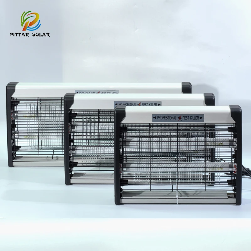 Pittar Bug Zapper Outdoor Catcher Fly Traps Zapper Mosquito Killing Lamp Flying insects Flies Moths UV light generates