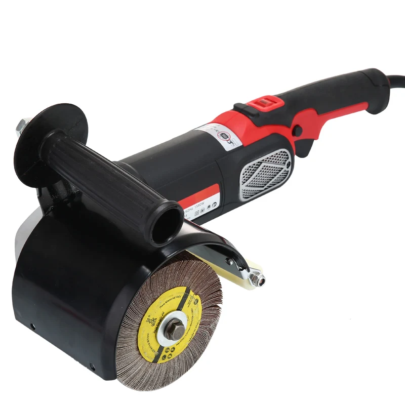 Industrial Electric Metal Wire Drawing Machine Rust Removal Stainless Steel Alloy Polishing Scratch Repair Iron Wire Drawing