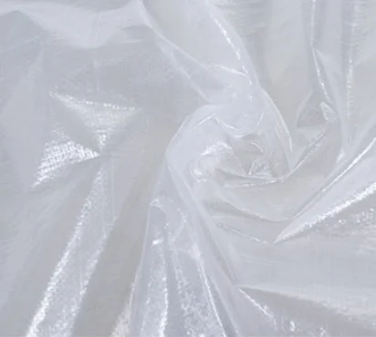 Clear Woven Film Greenhouse Waterproof PE Fabric PVC Film Agriculture Poly Film With UV Resistant