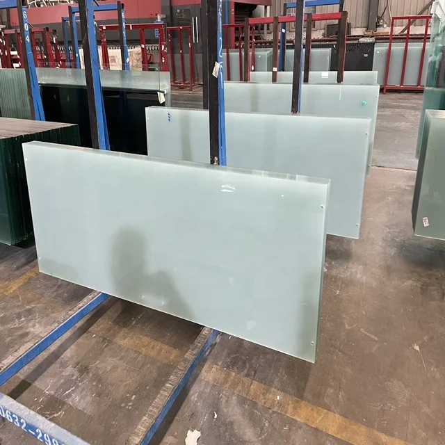 3mm-12mm clear and tinted satin glass no finger satin glass for bathroom door office decorative