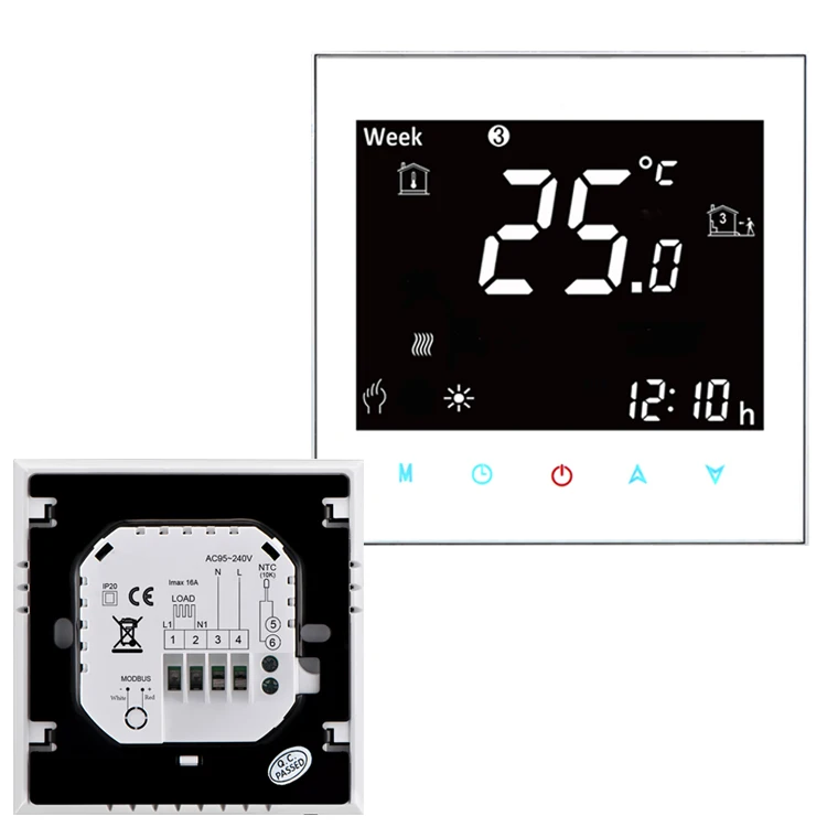 Smart WiFi thermostat for electric heating/hot water/gas boiler digital room temperature regulator