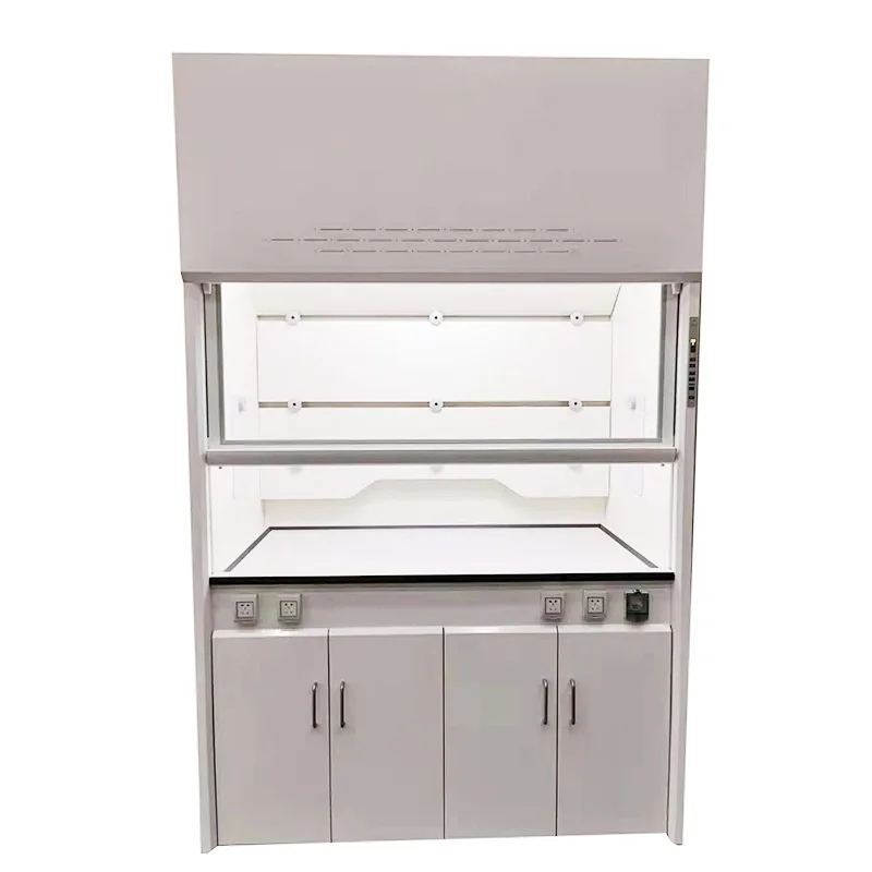 Хороший воздуховод с вытяжным вентилятором и стеклянным химическим капюшоном для мебели