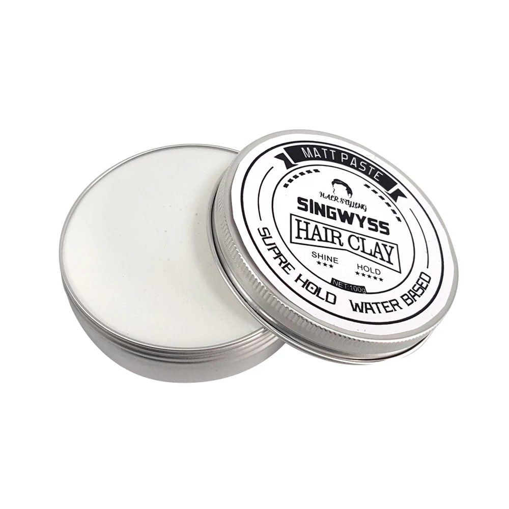 Natural Hairstyles Ultra Hold Volumizing Texture Hair Paste Matt Wax for Man