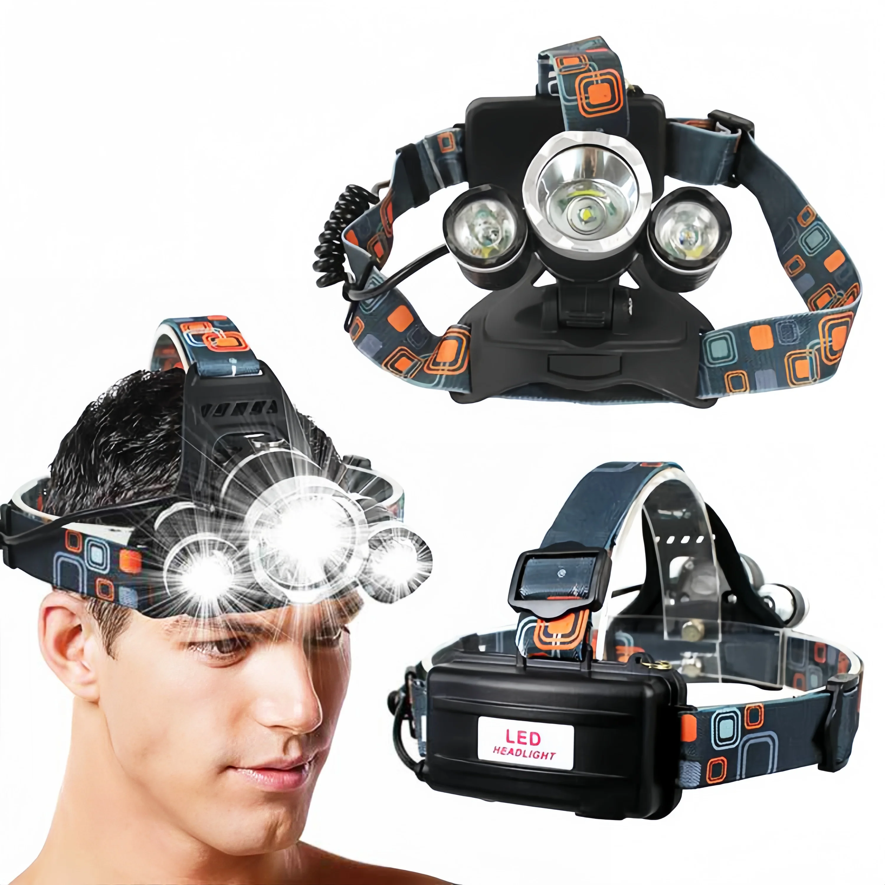 Cheap Medical Dental Gynecology LED Fixed Focus Ordinary Dental Headlight Wireless ENT Front Head Light Surgical Oral Head Lamp