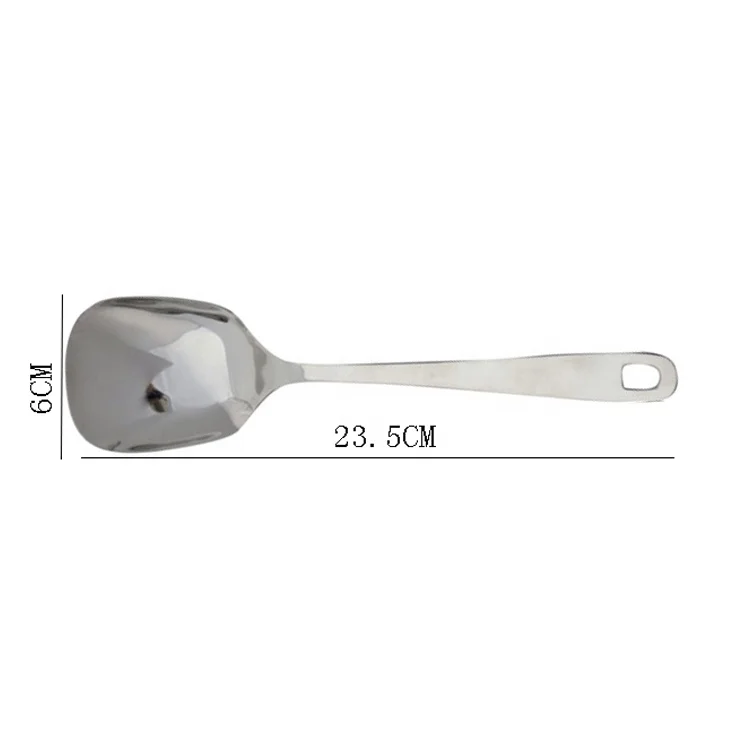 Household Utensils Cooking Set Inox Stainless Steel Kitchen Utensils With Turner, Spaghetti Server