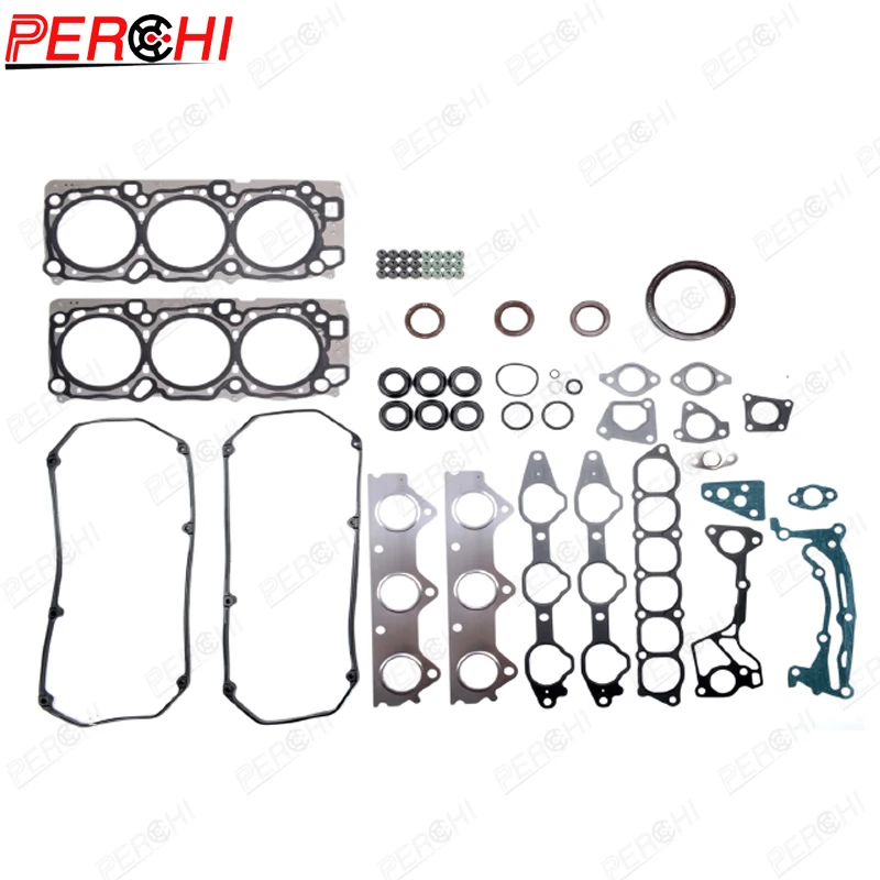 Комплект прокладок головки цилиндра двигателя для Mitsubishi 6G74 V75 OEM MD977868 PAJERO SPORT I (K7 _ K9 _) 3 5