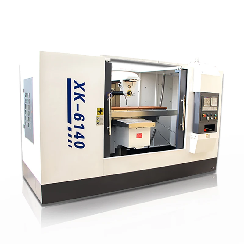 XK6140 Low Cost Automatic  High Speed 3 Axis  CNC Milling Machine