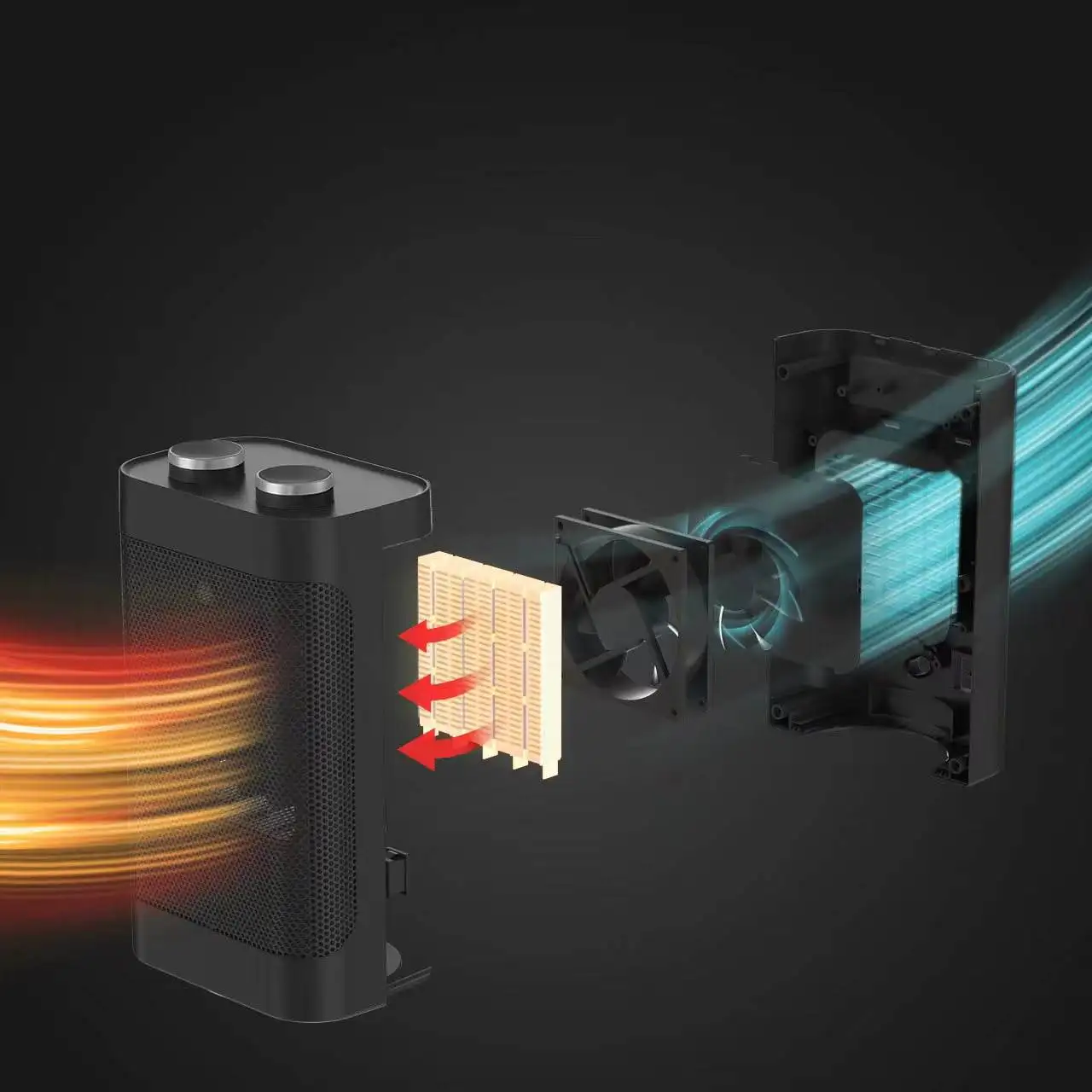 China Professional Manufacture Hot Household Portable Heaters Gas Room Heaters Battery Powered Room Heater