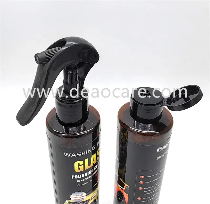 200ml cheap car window glass polishing compound hot selling vehicle windshield cleaning liquid price
