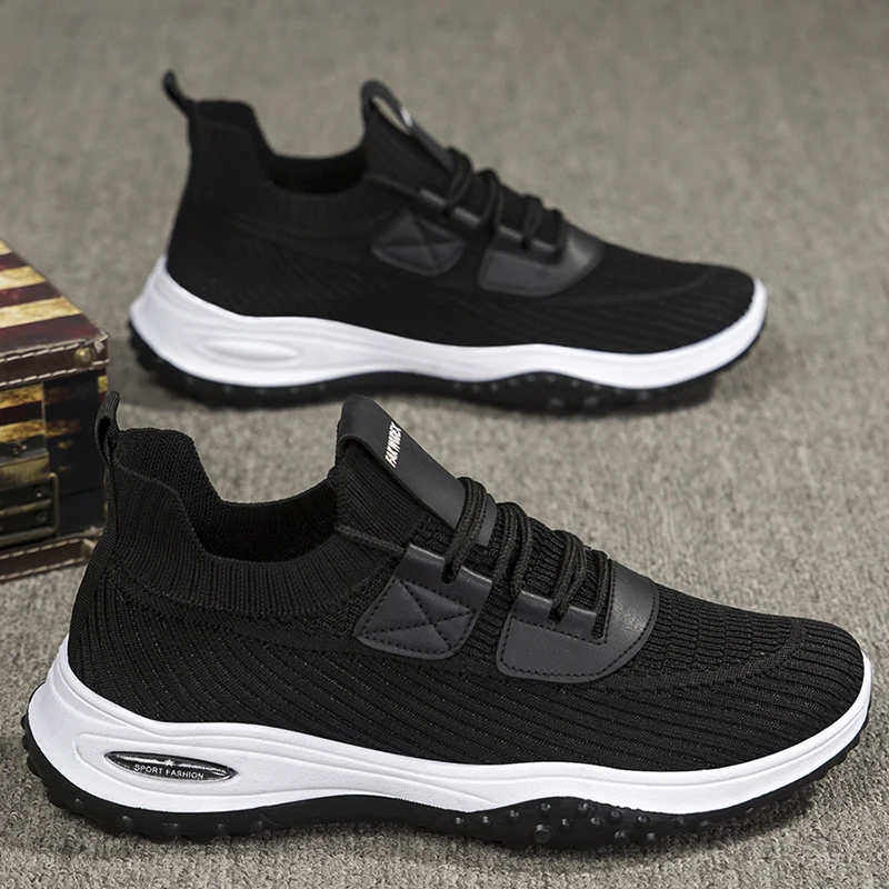 wholesale men fashion breathable light weight sneakers running sports shoes cheapest designer shoes
