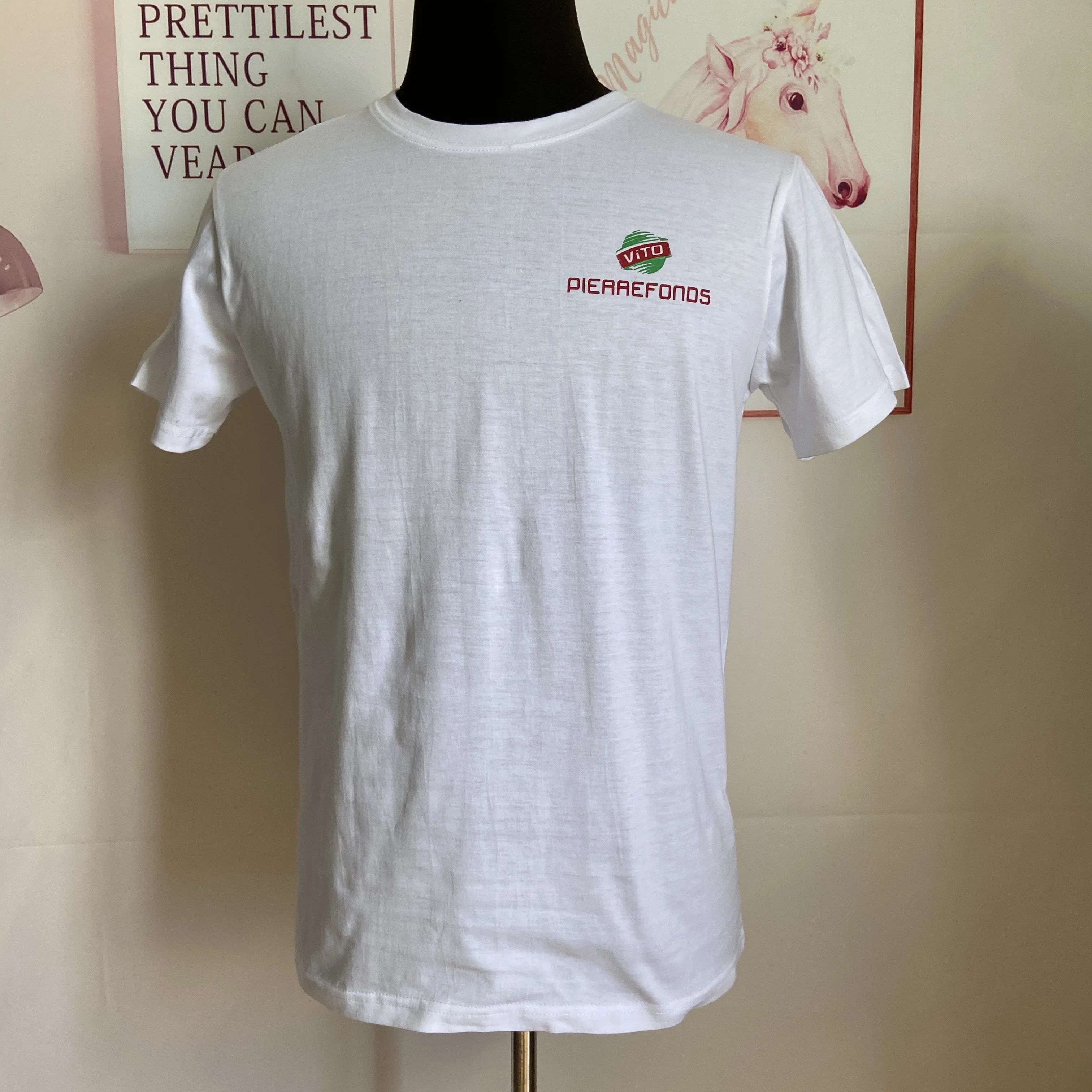 Trending products cotton and polyester mix unisex t shirts men women tee unisex plus size high quality fashion style t shirt