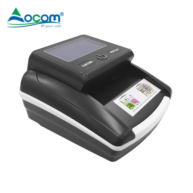 Mini battery banknote paper money detector UV MG IR multi-function counterfeit currency detector