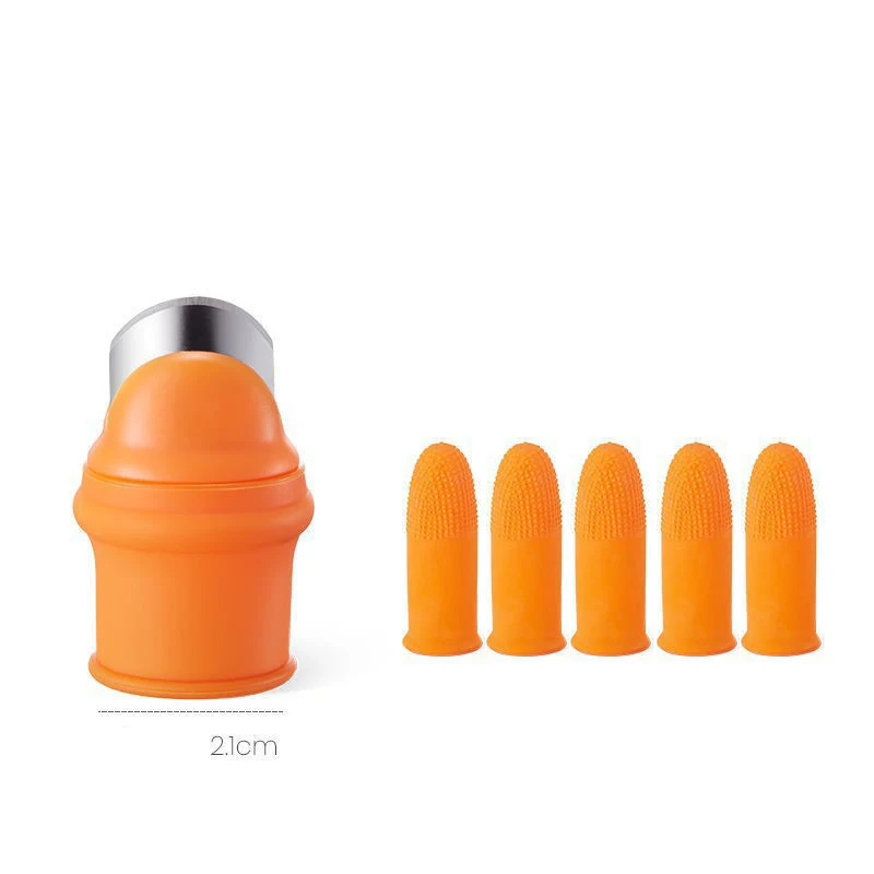 Garden Tools Fruit And Vegetable Picking Scissors Plants Trim Portable Agricultural Finger Knife Gardening Silicon Thumb Knife