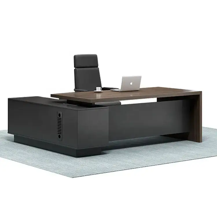 High End Commercial Office Furniture Modern Executive Ceo Desk Luxury Wooden Office Table Design