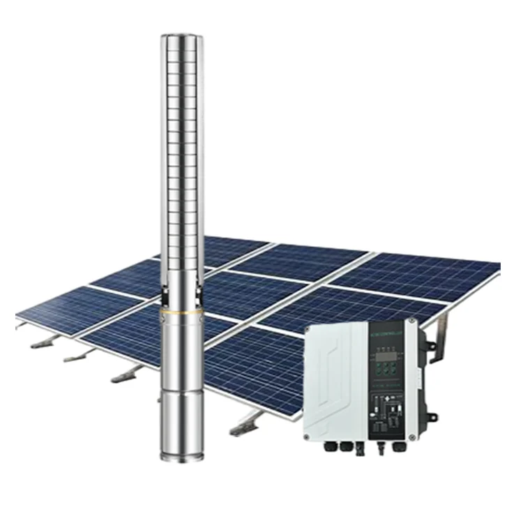 Bomba De Agua Solar Sumergible 1500W 2Hp 130M Deep Solar Pumps Deep Well Water Pump Sets For Irrigation Submersible