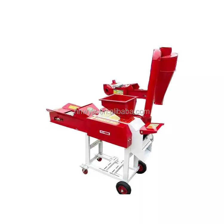 WEIYAN NEW ARRIVAL Animal Feed Processing Machine Straw Silage Mini Chaff Cutter Combined Grain Grass Vegetables Crusher