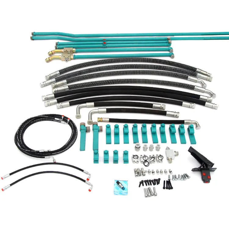 Excavator assistant pipeline hydraulic breaker piping kits for kobelco-sk200 sk210-6 sk230-6