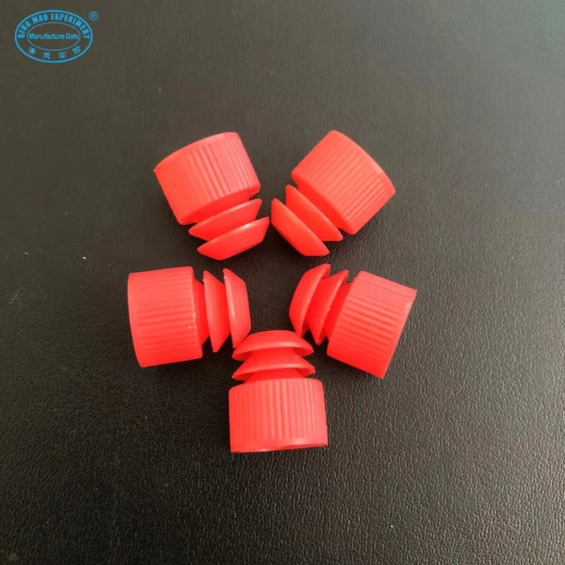 13mm plastic test tube stopper tube flanged plug for hard plastic test tube (airfoil )new style can be inserted spoon