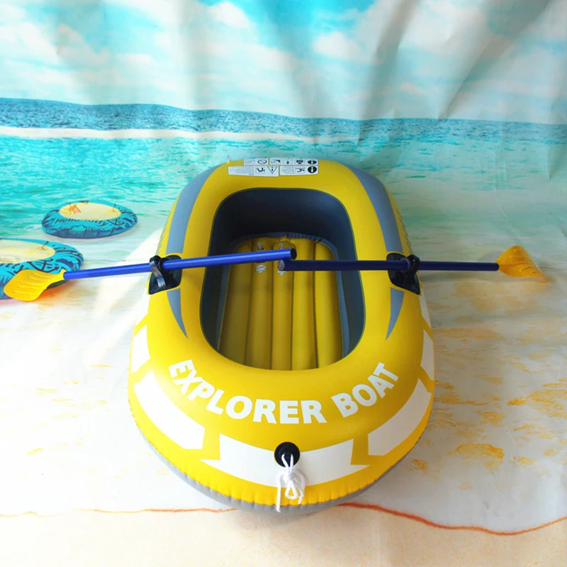 Inflatabkle Kayak 1 Person Foldable Canoe Boat Pedal Boat  Kayak family child packraft