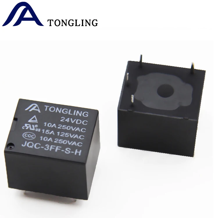  TONGLING JQC-3FF(T73) Реле 4 Pin 24V 220V 10a Gps