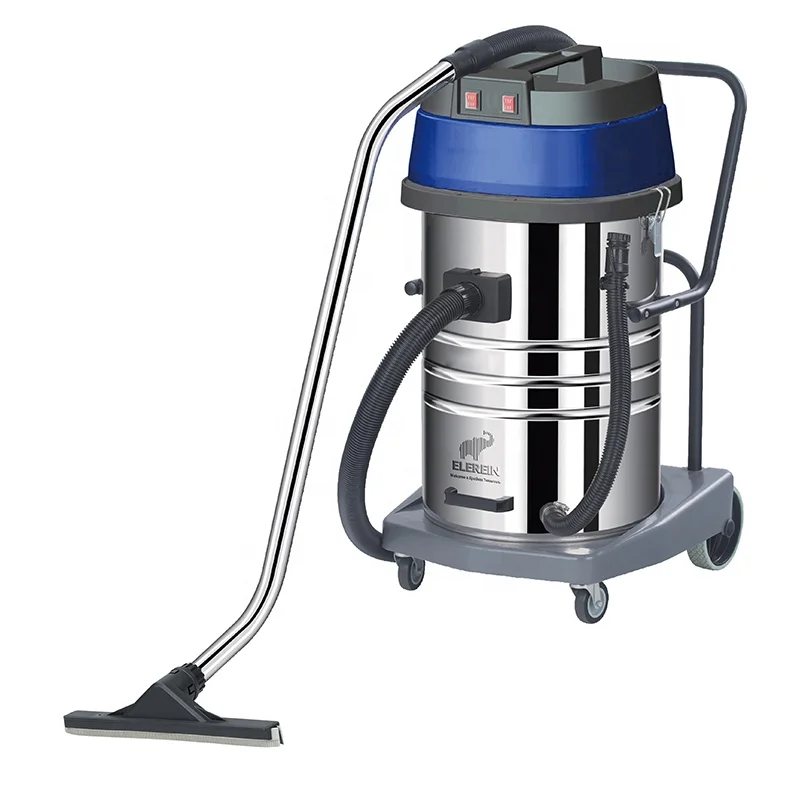 Elerein wet and dry portable hand water filter handheld cyclone robot industrial vacuum cleaner with large wheel plate and base