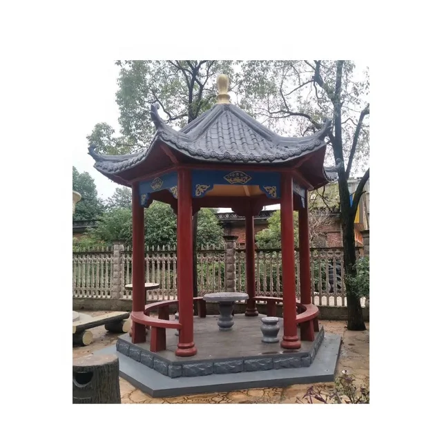 Литые бетонные формы для летнего домика «Павильон» украшения сада