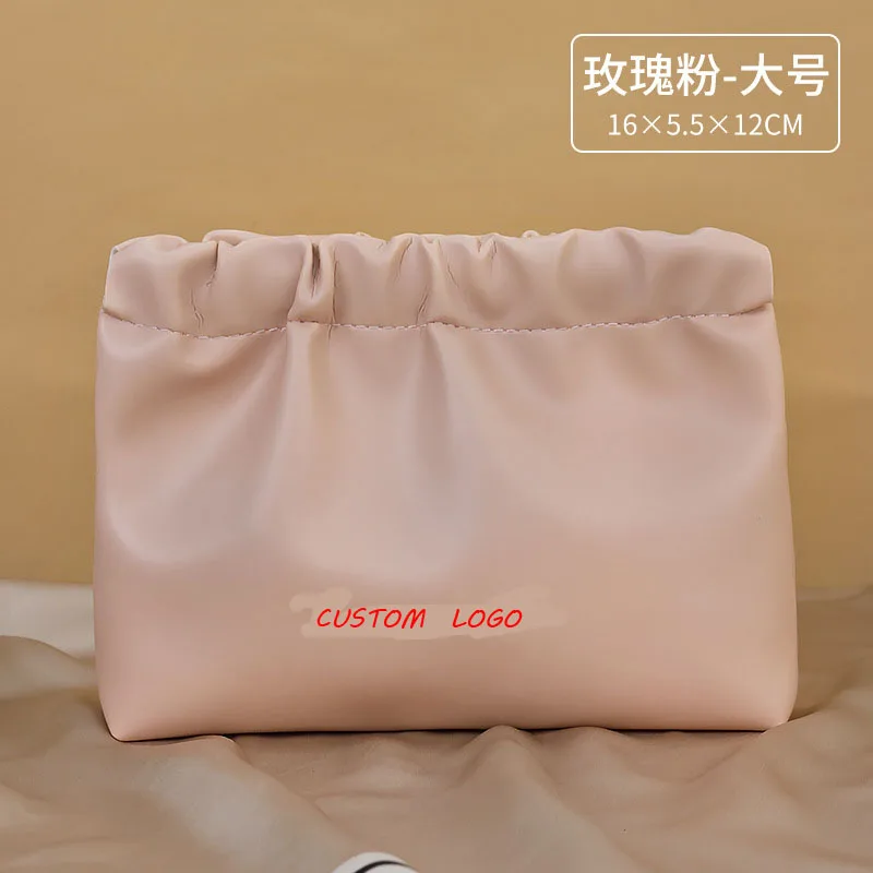 Spring-open Self-close Lipstick Makeup Cosmetic Bag Portable Carry-on Storage Bag Inside Handbag Small Mini Key Out Bag
