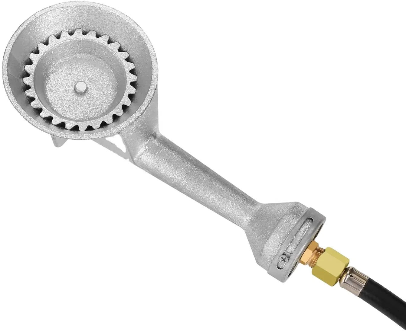 Насадка для горелки, горелка из чугуна и пропана под высоким давлением, с латунным фитингом, подходит для кемпинга и барбекю