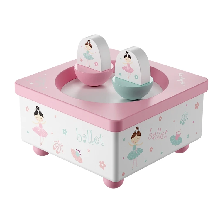 La doyee dancing couple ballerina princess music box