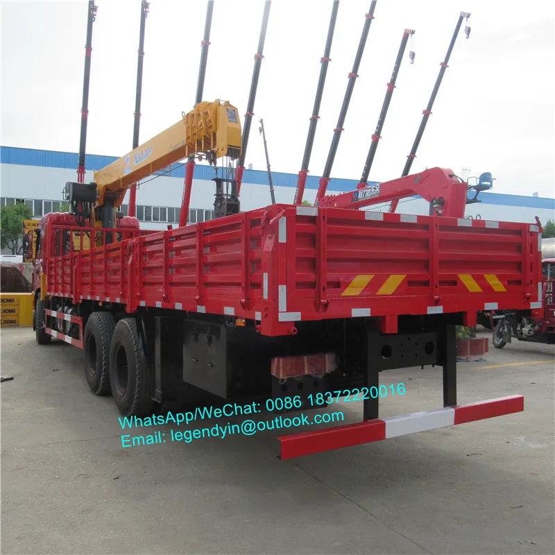 Dongfeng 10ton 12ton блочный кирпич транспортер погрузчик стрела грузоподъемный кран грузовик