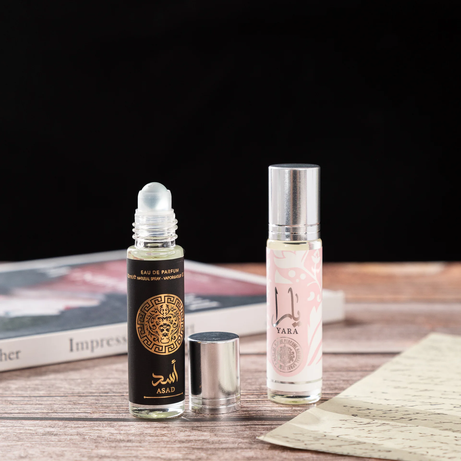 High Quality Dubai 10ml Sweet Evolution Scent Roll On Bottle Ball Roller Parfums Romantic Oriental Flower Roller Perfume Oil