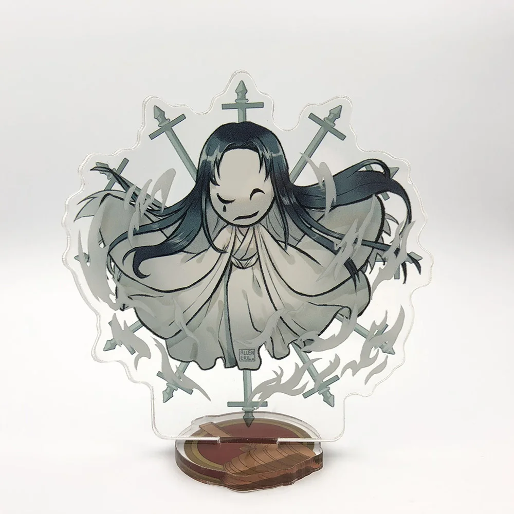 Custom 3D foreground new design acrylic standee with anime figure character