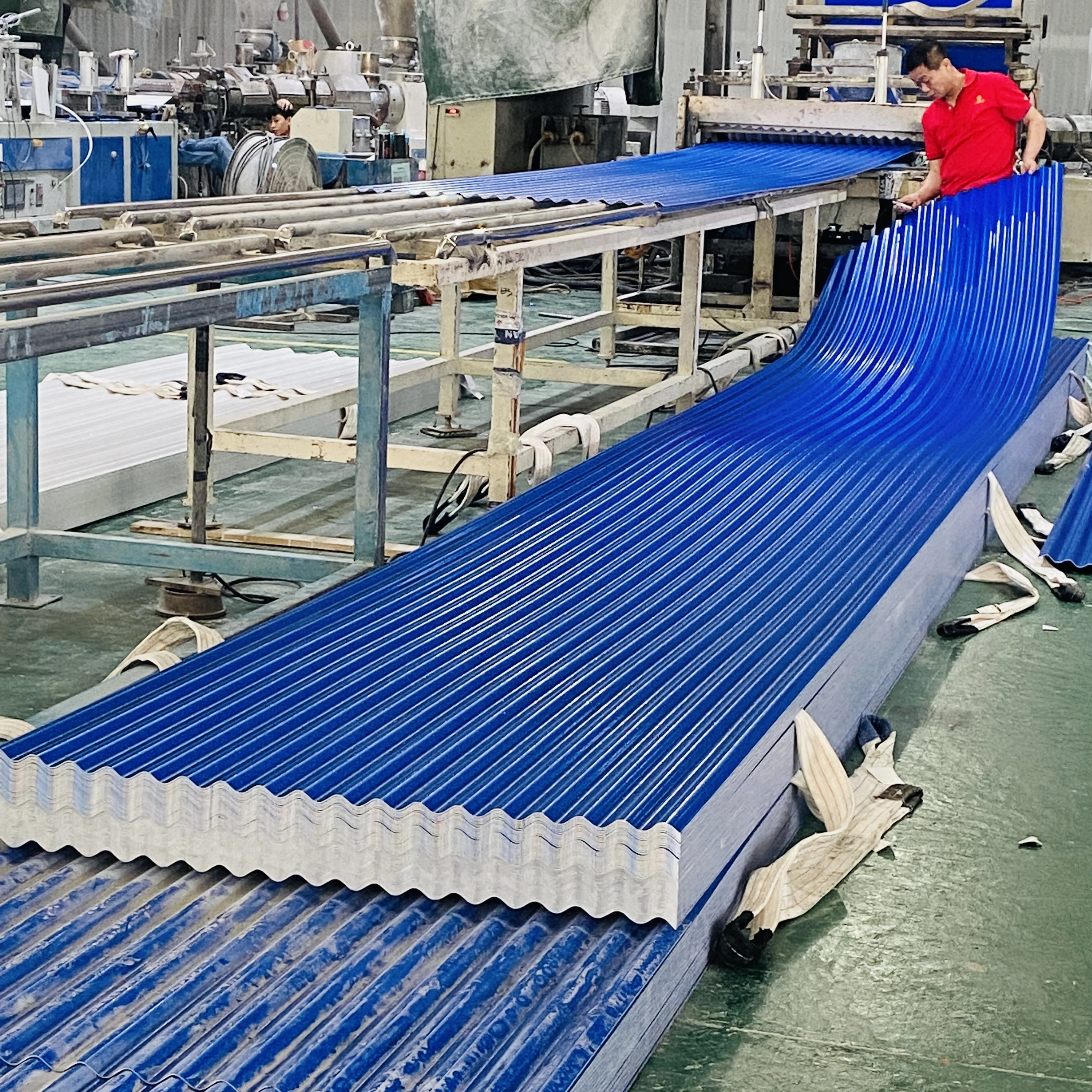 Plastic roof building material  pvc sheet asa synthetic resin roof tile