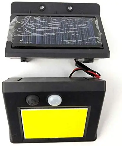 
30 LEDs PIR Motion Sensor 3 Modes COB split Solar Wall Lights for Garden Garage Pathway 