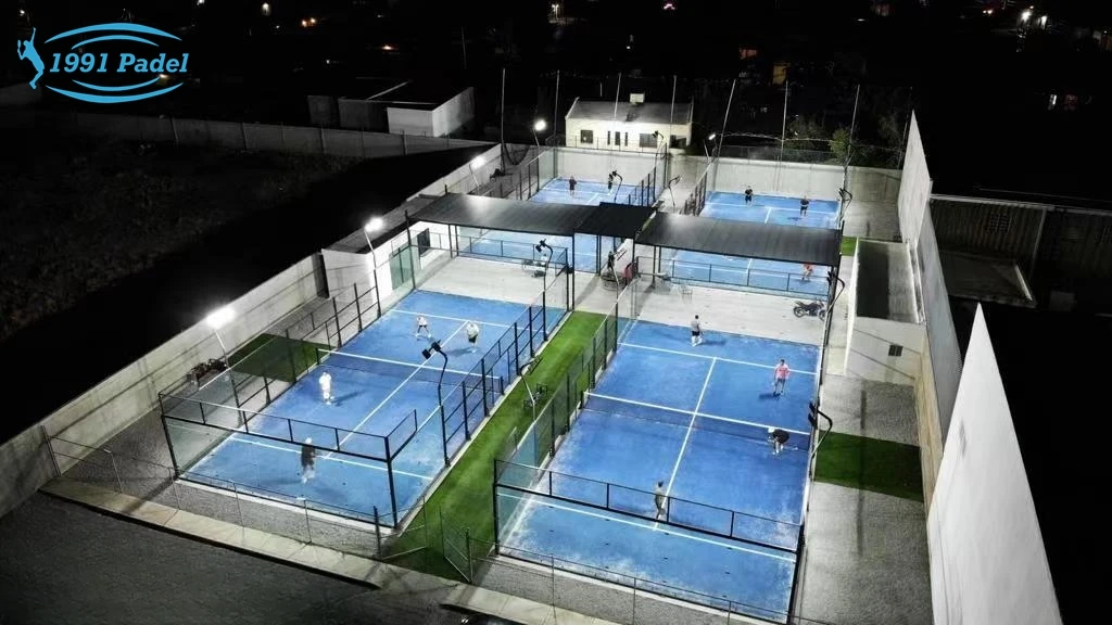 2024 Hot Selling Panoramic Indoor Padel Court Factory Price Canchas De Padel Outdoor