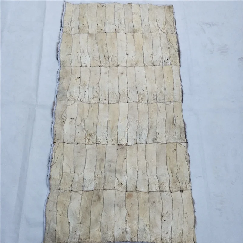 China factory Eco-friendly natural Genuine mink fur pelt mink leg fur plate sable pelt sable fur