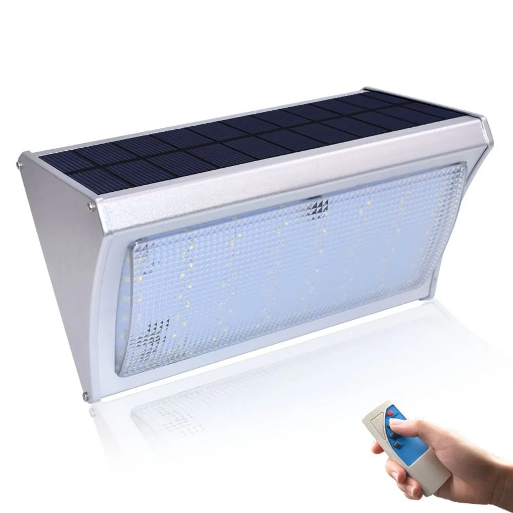 
Solar Motion Sensor Light 56Led Outdoor Solar Led Light Smd2835 Aluminium Alloy Solar Lights With Remote Control For Pathway 