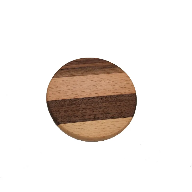 Multicolor stitching-cup coasters for cold and hold drink square and round coasters