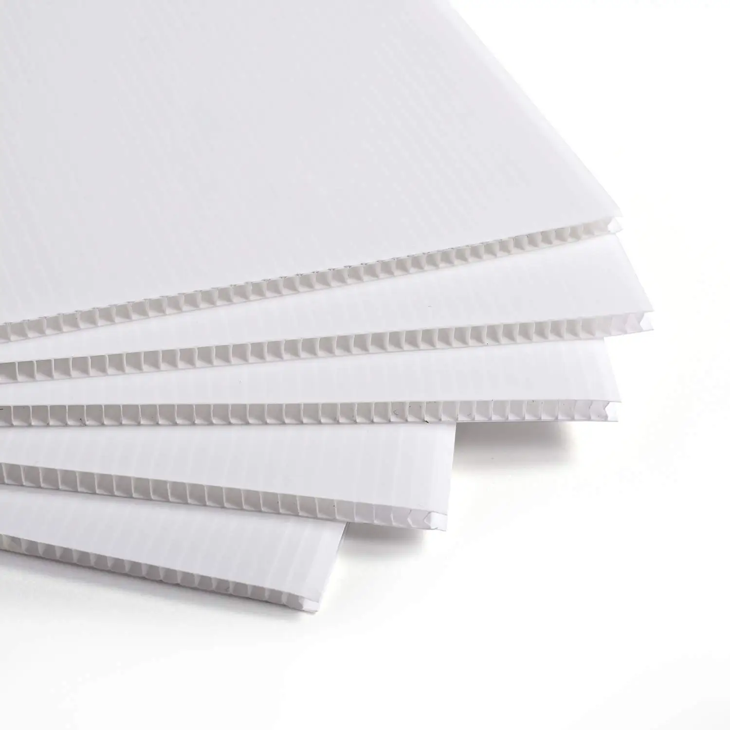 Polypropylene Corrugated Plastic Sheet Corflute Correx Sheets PP Honeycomb Panels Sheets