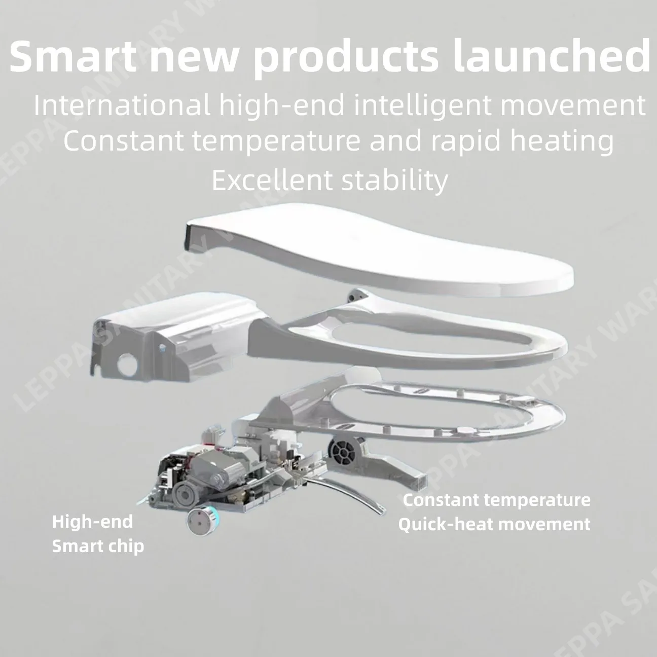 2023 new wall hung smart toilet intelligent seat heated Automatic wall mounted smart toilets seat electric Cover