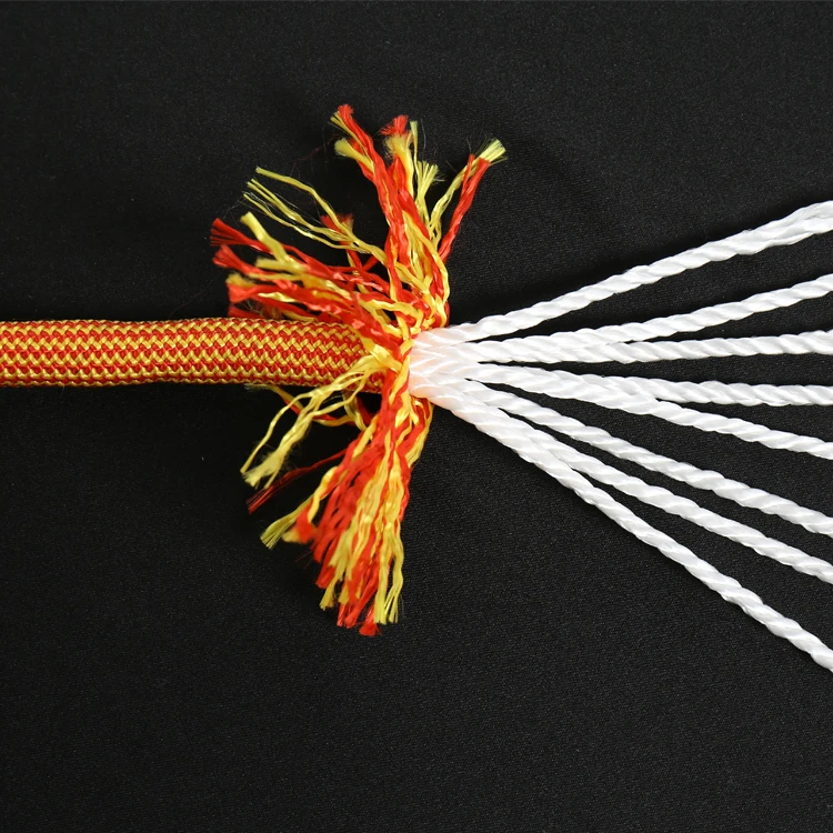 4mm 6mm Static nylon double braided battle skipping rope